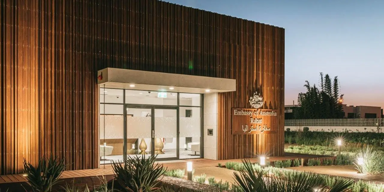 Ambassade d’Australie — Rabat · Maroc (1/8)
